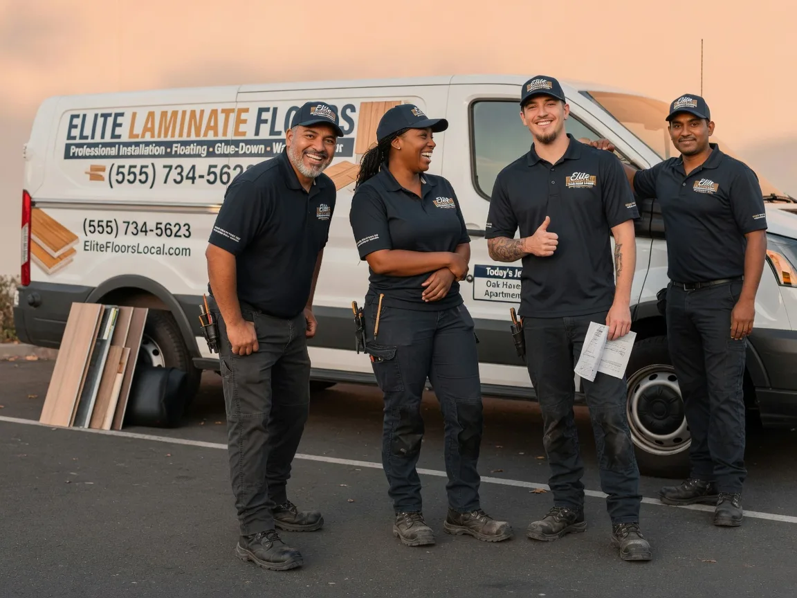 Laminate flooring installation company in Van Orin, IL